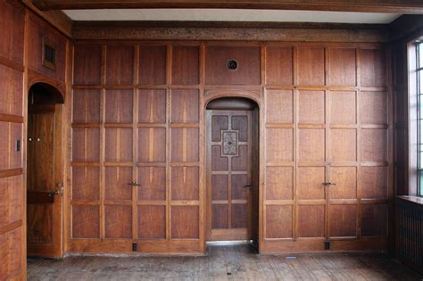 tudor wood paneling